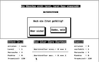 Zitat atari screenshot